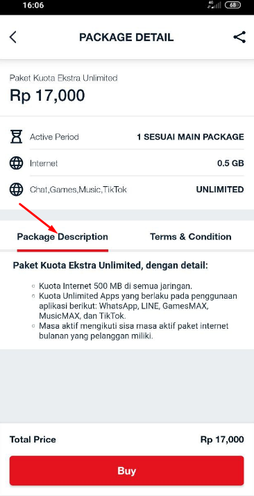 Paket Exstra Unlimited Telkomsel