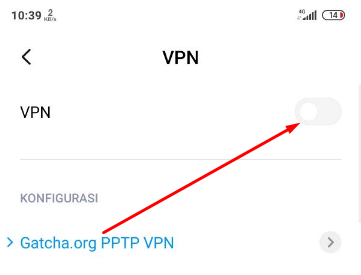 Setting VPN