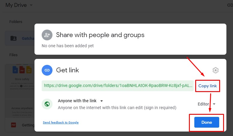 cara mudah share folder google drive untuk semua orang
