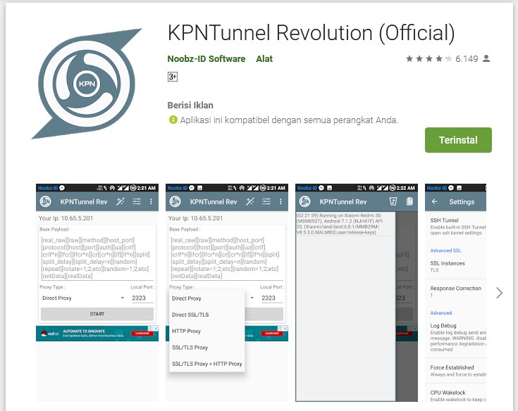 Download Aplikasi KPN Tunnel Revolution (Official)