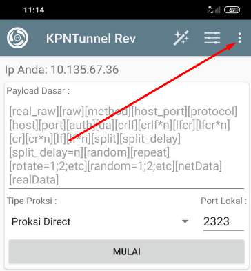 Import Config KPN Tunnel