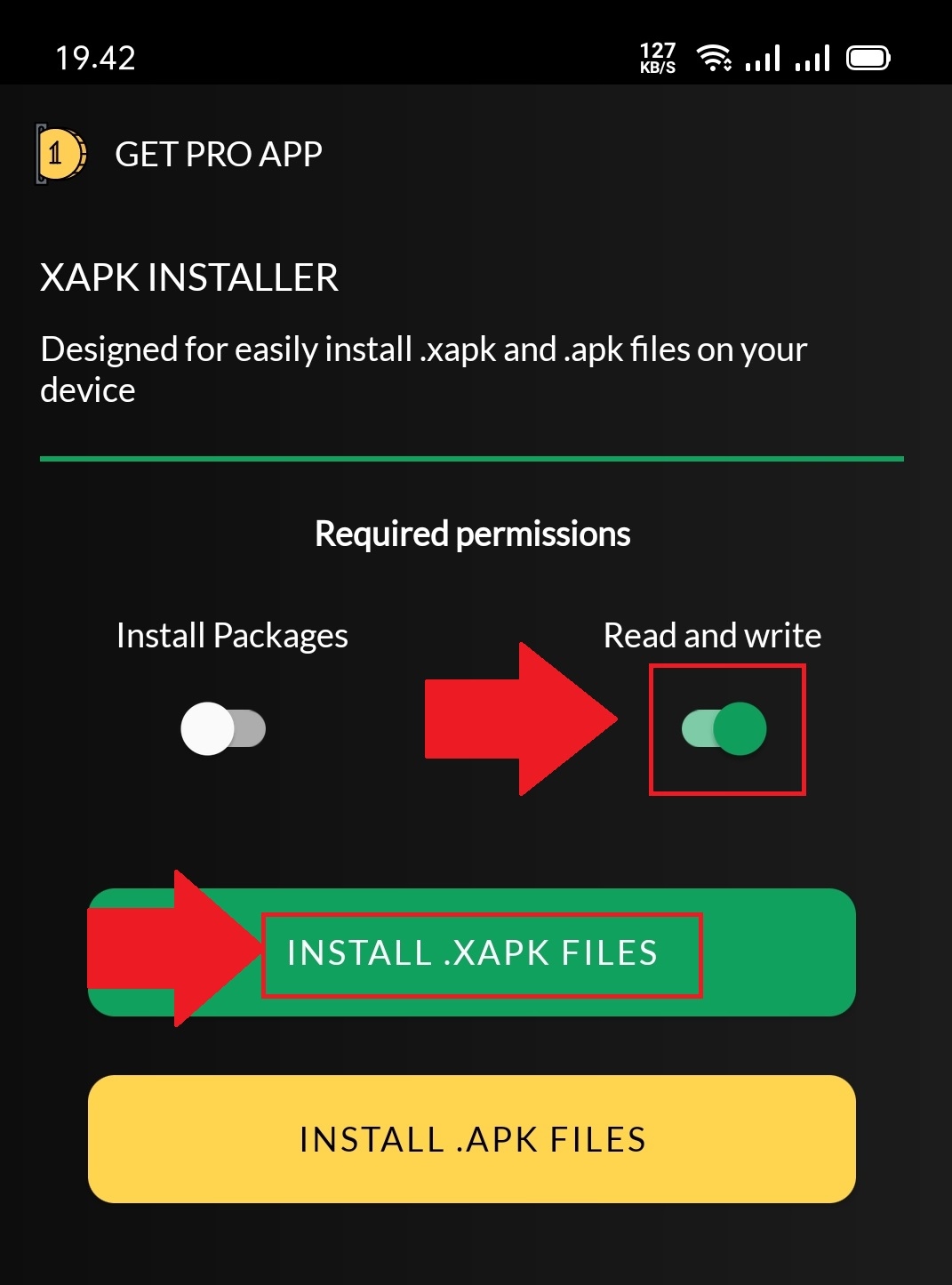 cara mudah install file xapk di android