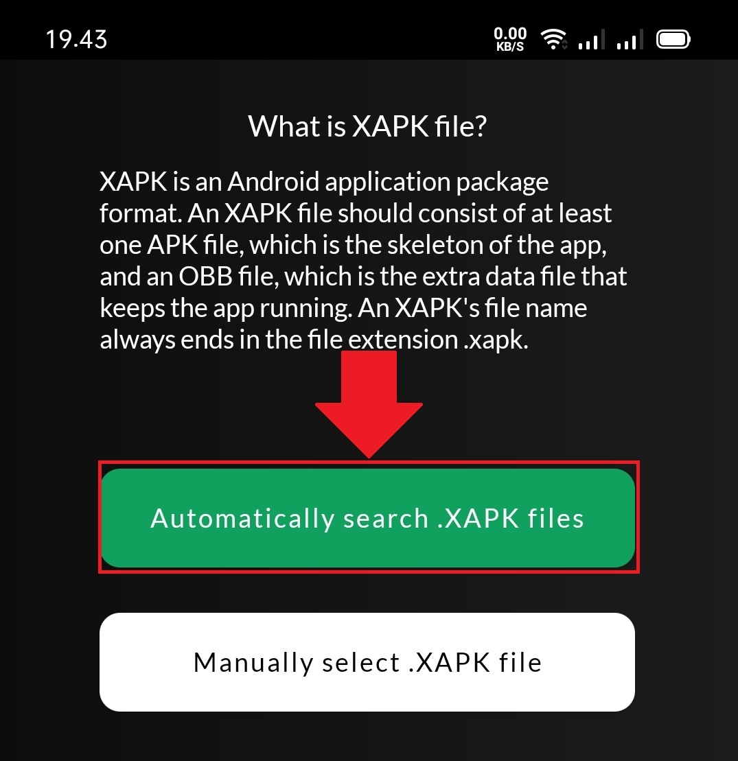 cara instal aplikasi xapk pada android