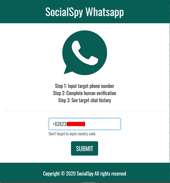 Official WhatsApp Spy Tool Aplikasi Sadap WA 2020